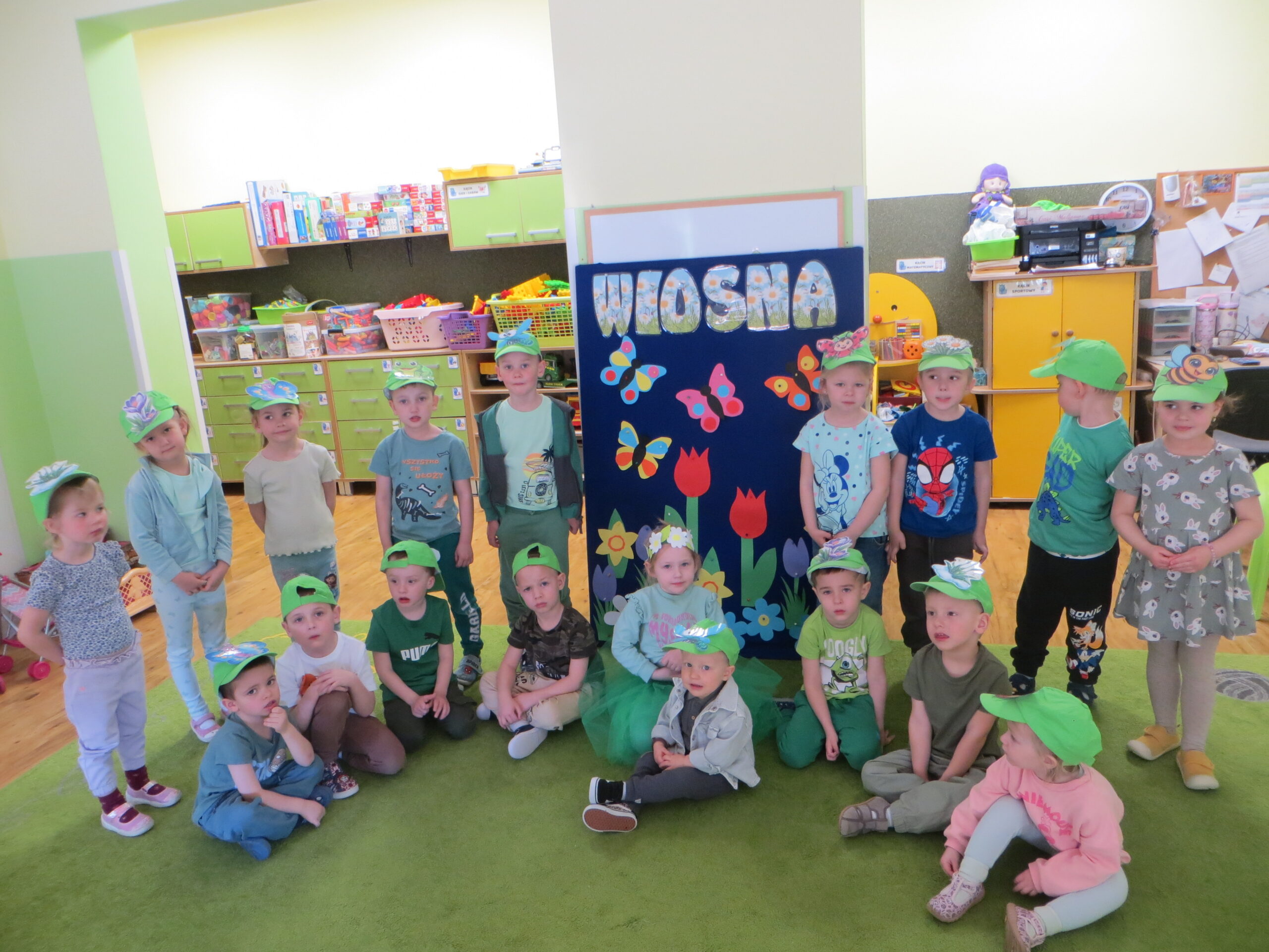 Kolorowe Powitanie Wiosny w Przedszkolu